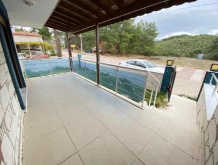 2 1 Villa Mit Neuem Garten Zu Einem Erschwinglichen Preis Zum Verkauf In Payamlı, Doganbey