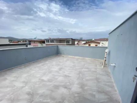 2 1 Neues Garten-Duplex-Sommerhaus Zum Verkauf In Doğanbey, Seferihisar