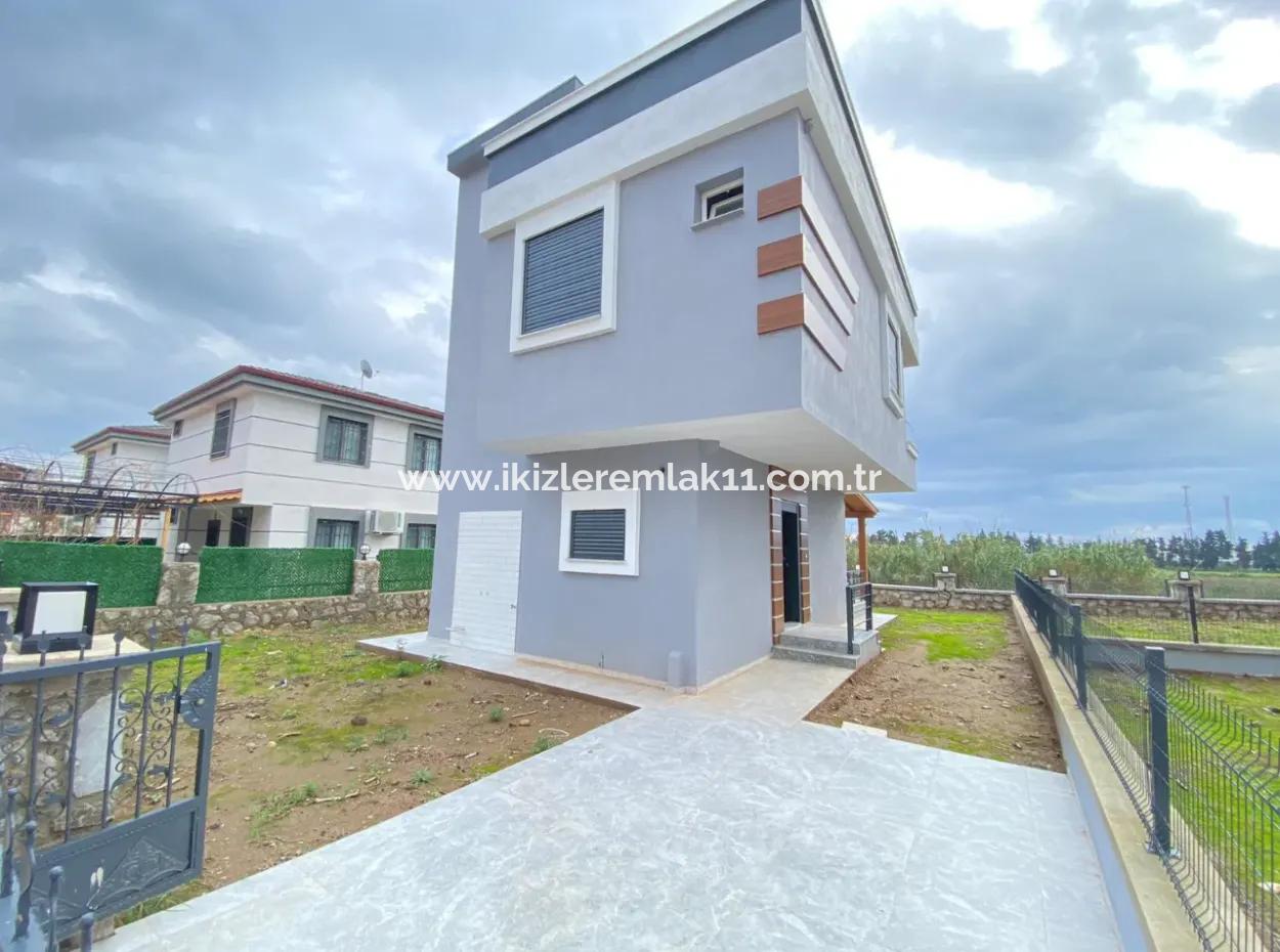 3 1 Villa For Sale In Doganbey With Single Detached Large Garden