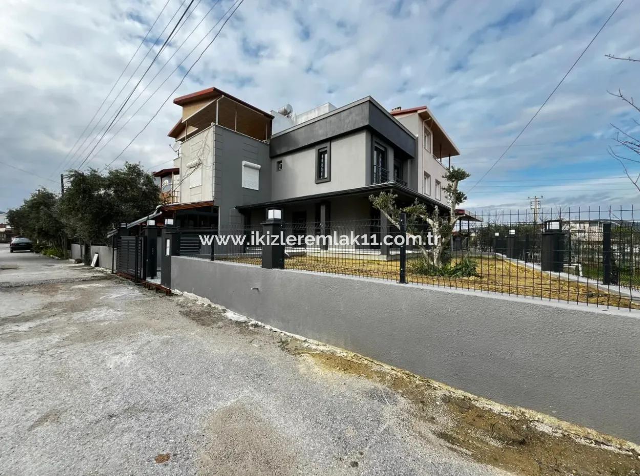 400 M To The Sea In Doğanbey Detached 2 1 Villa With Large Garden For Sale