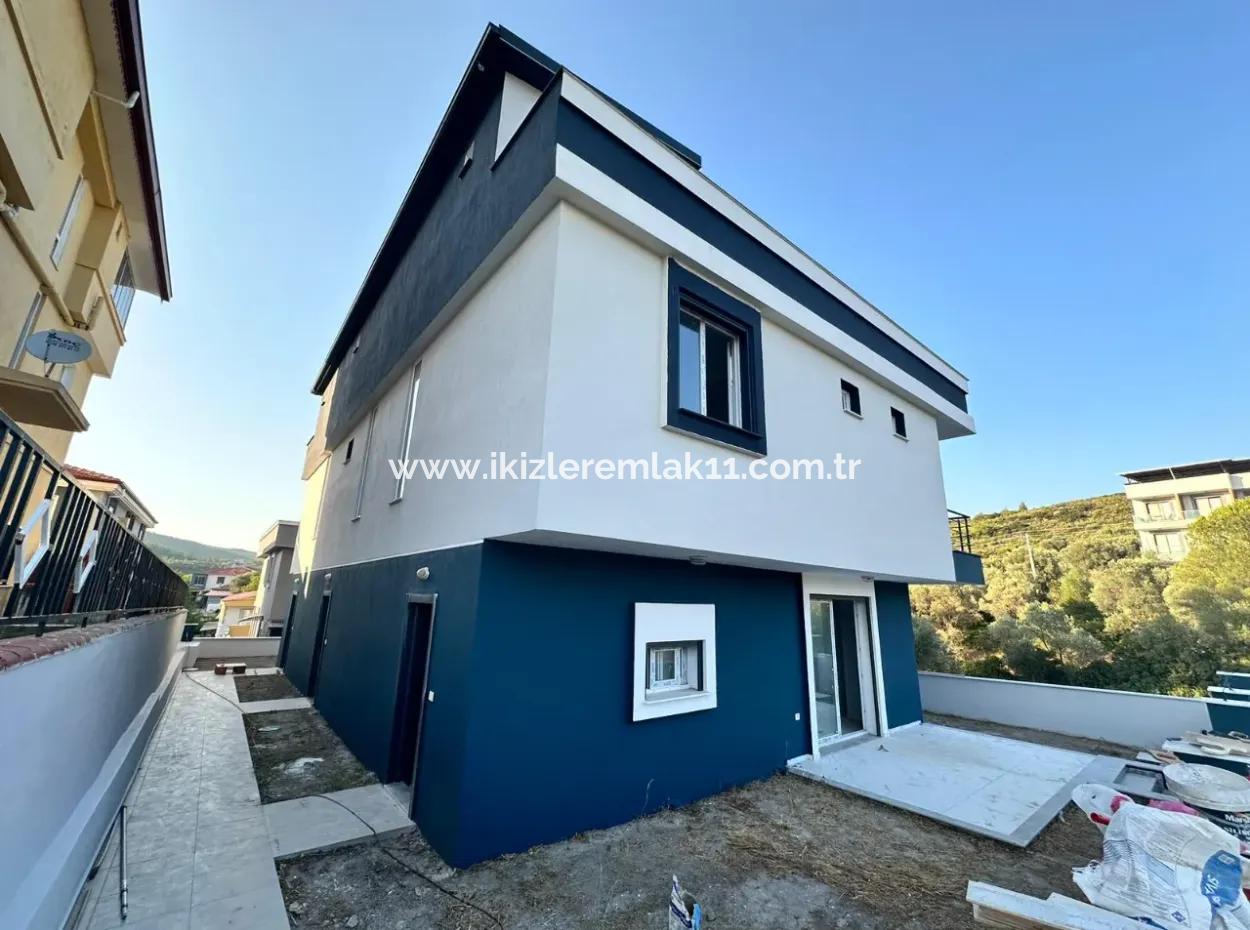 New 2 1 Villa Summer House For Sale With Large Garden In Doğanbey Payamli