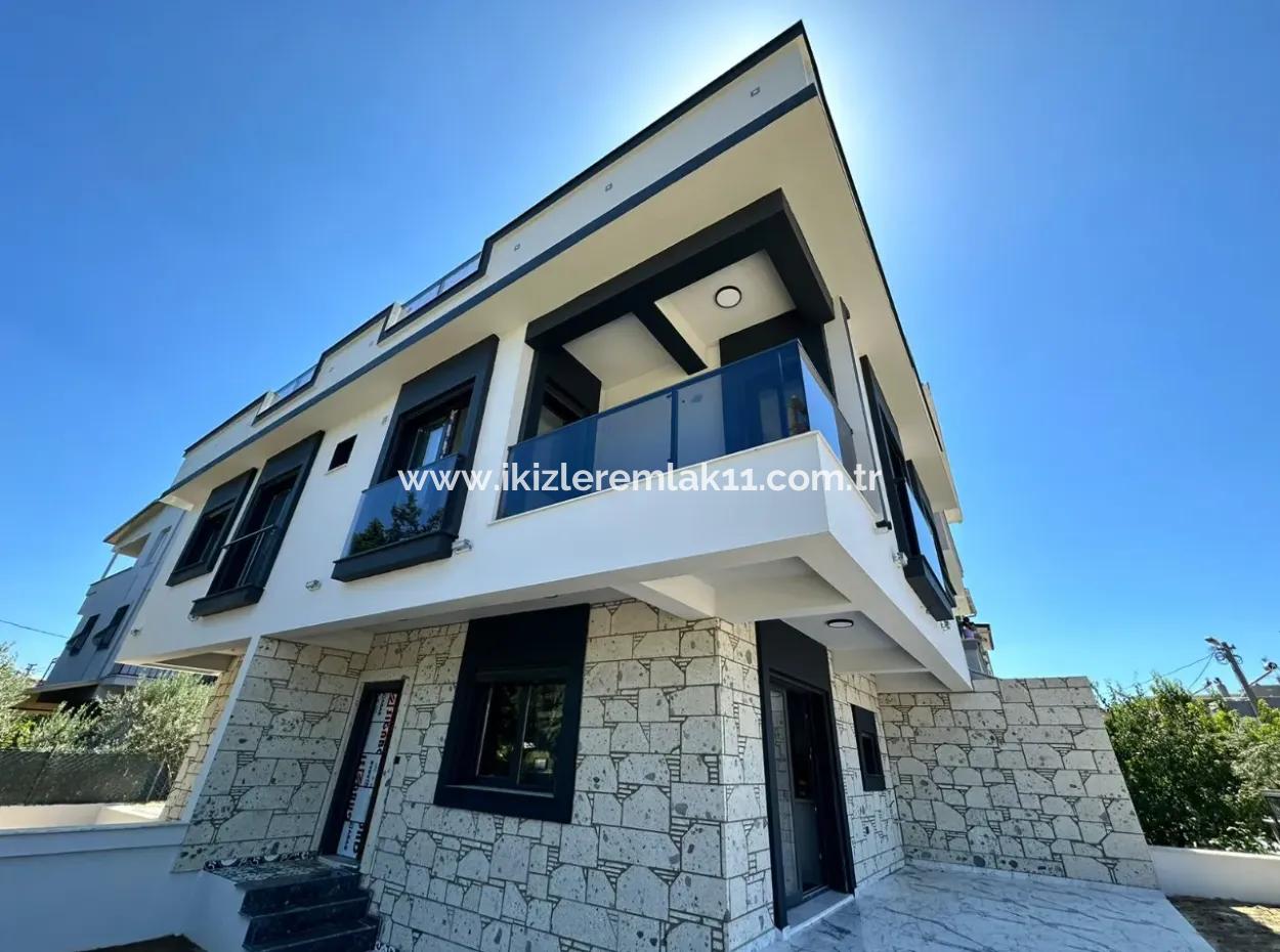 3 1 Villa With New Large Garden For Sale In Seferihisar Doganbey