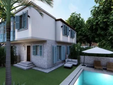 Detached Luxury Built 3 In 1 Turnkey Pool Villa In Doğanbey Payamlı