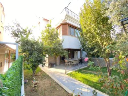 3 In 1 Villa With Large Garden For Sale In Doganbeyde Seferihisar