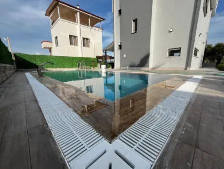 4 In 1 Detached Pool Cottage With Large Garden For Sale In Doganbey