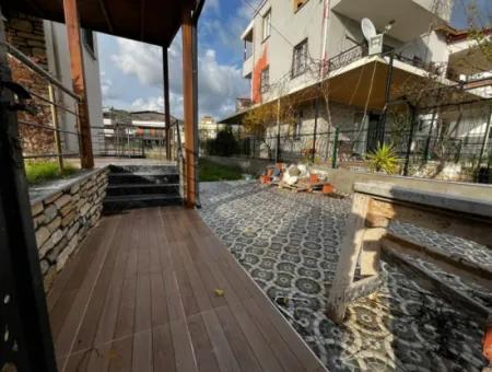 Single Detached 2 1 Villa With Large Garden For Sale In Seferihisar Doğanbey