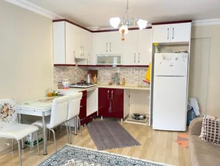 2 1 80M2 Detached Entrance Garden Apartment For Sale In Ürkmez Center