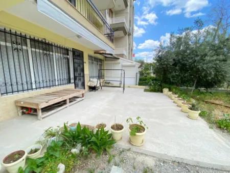 3 In 1 Apartment With Ground Floor Garden For Sale In Izmir Menderes Middle Neighborhood