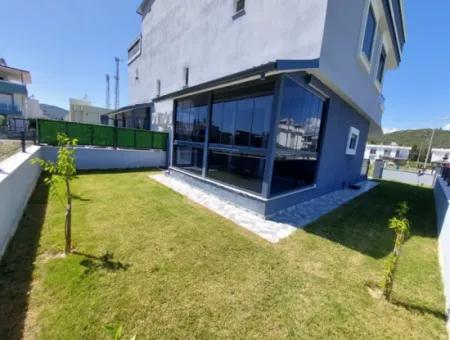 3 1 Duplex Cottage With Large Garden For Sale In Doğanbey, Seferihisar