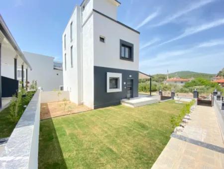 New 2 1 Villa Summer House For Sale With Large Garden In Doğanbey Payamli