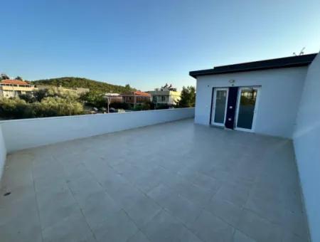 New 2 1 Villa Summer House For Sale With Large Garden In Doğanbey Payamli