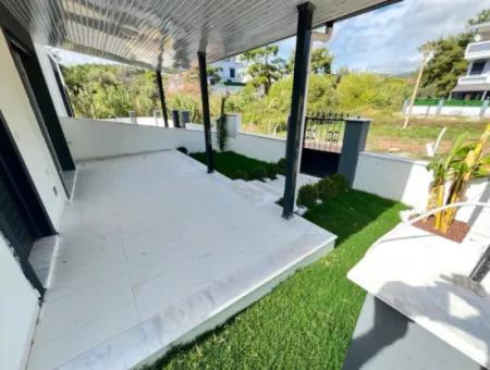 2 1 Villa With New Garden For Sale At An Affordable Price In Doğanbey Payamli