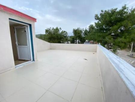 2 1 Villa With New Garden For Sale At An Affordable Price In Payamlı, Doganbey