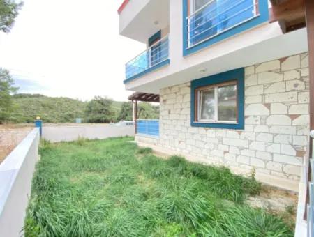 2 1 Villa With New Garden For Sale At An Affordable Price In Payamlı, Doganbey